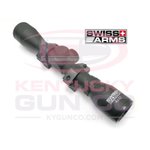 SWISS ARMS 4x32 rifle scope with weaver/picatinny rings
