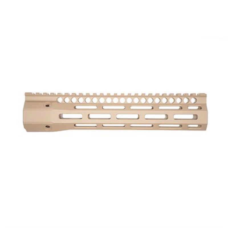 Troy Special Ops BattleRail High Profile M-LOK Handguard for AR .308, 10in, FDE