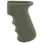 Hogue AK-47/AK-74 OverMolded Rubber Pistol Grip Olive Drab Green Finger Grooves 74001