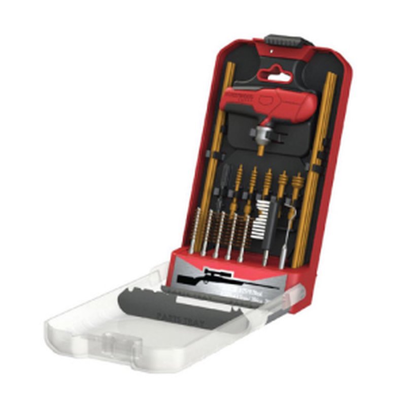 Birchwood Casey Rifle Cleaning Kit 21-Piece Black/Red (BC-RIFCLN-KIT)
