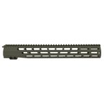Grey Ghost Precision AR-10 15in M-LOK Free-Float Handguard 6061-T6 Aluminum GGP30815HGOD