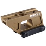 Unity Tactical FAST Micro Red Dot Mount COMPM4 COMPM4s FDE
