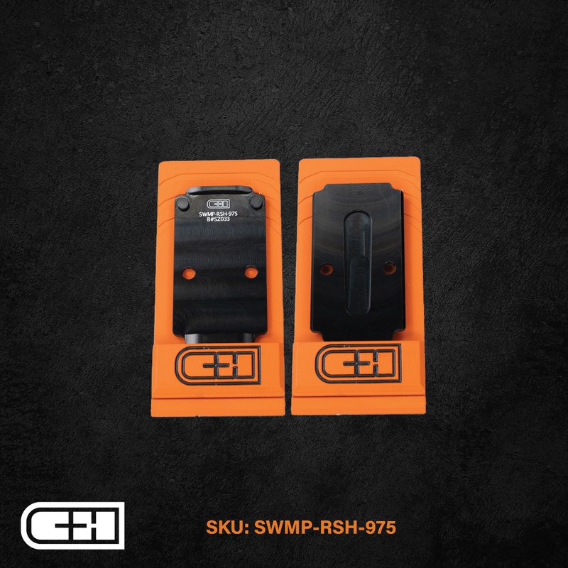 C&H Precision SW M2.0 CORE Optic Plate to RMR/SRO/HOLO | SWMP-RSH-975