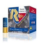 Rio Ammunition Texas Game Load 12 Gauge HV 2.75 Inch 25 Rounds