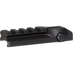 Reptilia LLC 100291 RMU Mount Magnifier Black 7075-T6 Aluminum Picatinny Rail Mount