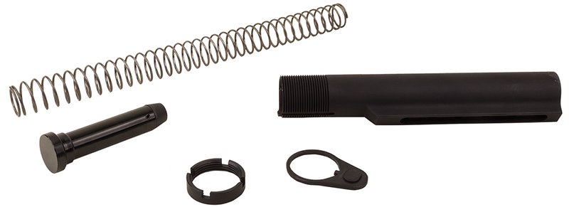 ATI Outdoors Commercial Buffer Tube Assembly, Hardcoat Anodized Black - A5101050
