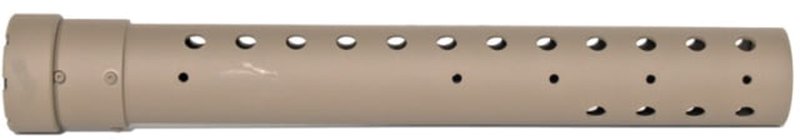 Precision Reflex Free Float Forearm No Rails Gen 3 15in Carbon Fiber Natural
