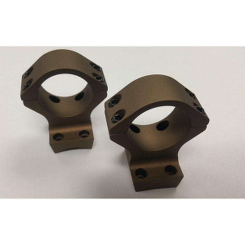 Talley 30mm X-Bolt Scope Rings 20 MOA Short/Super Short Action High Burnt Bronze