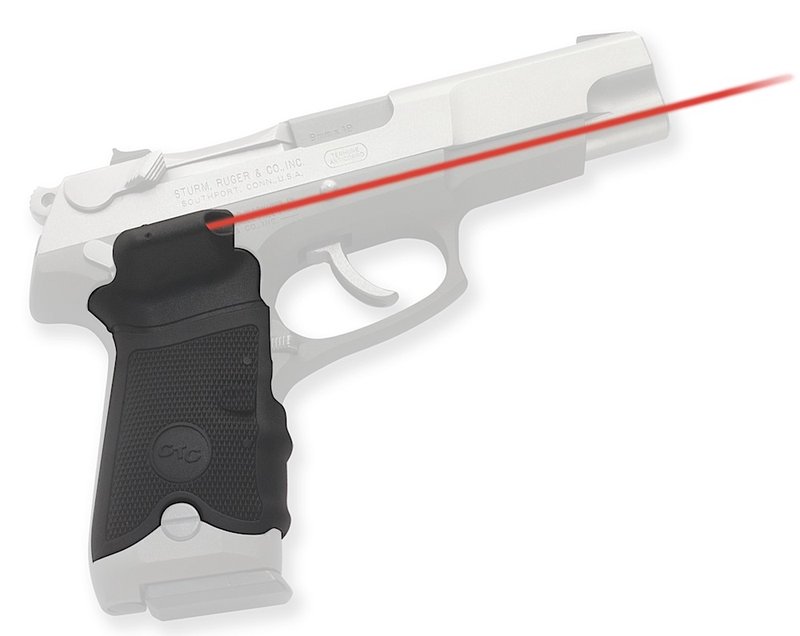Crimson Trace LG-389 Dual Side Activation Laser Grip for Ruger P-Series Pistols