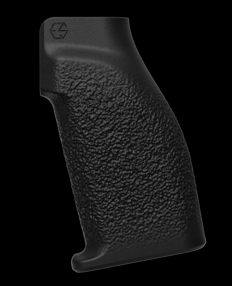 Edgar Sherman Design ESD Granite Grip Fine Texture Black AR-15 Pistol Grip
