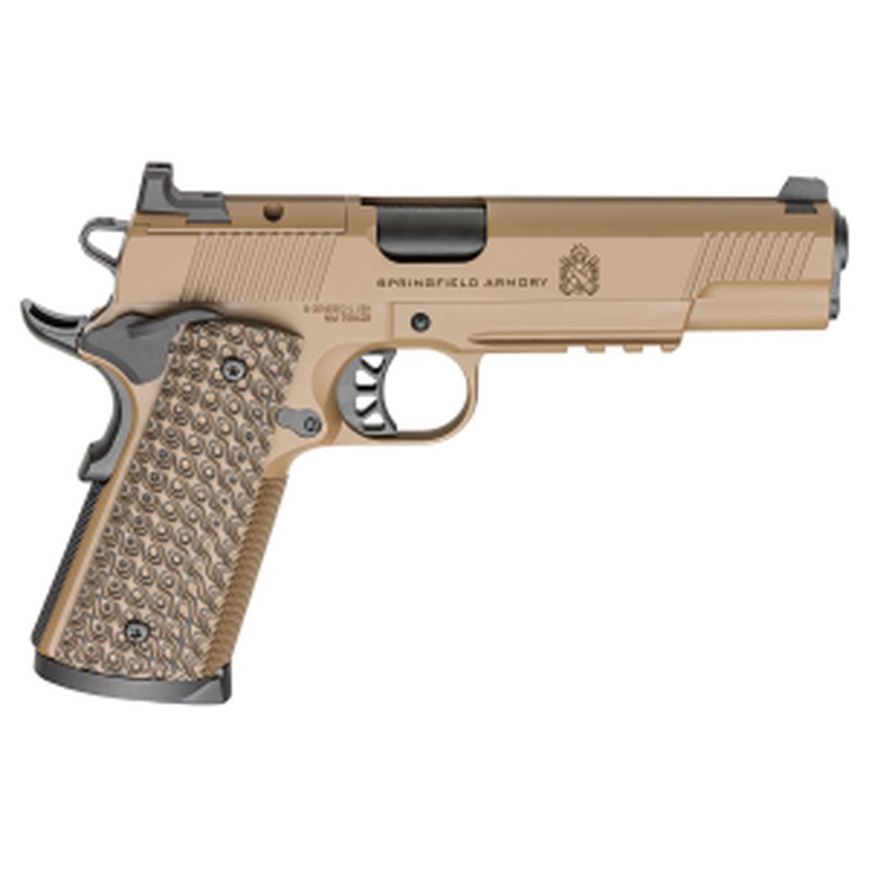 Springfield Armory TRP AOS 45 ACP Semi Auto Pistol 5 Inch Barrel 8 Round Coyote