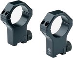 Contessa Dovetail Rings 11/12mm 60 Rail System (1 in Tube, Black)