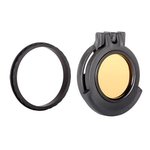 Tenebraex Amber Ocular Flip Cover for Schmidt & Bender 1-8x24 Exos PM II ShortDot