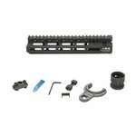 BCM MCMR9556BLK MCMR 9" M-LOK Free-Float Aluminum Handguard Black Anodized