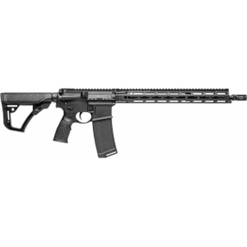 Daniel Defense 0212802241047 DDM4 V7 LW 5.56x45mm NATO 16" 30+1 Black Hard Coat Anodized 6 Position w/SoftTouch Overmolding Stock