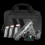 Smith & Wesson Equalizer 9mm Micro-Compact Pistol Carry On Bundle RFX11 Green Dot