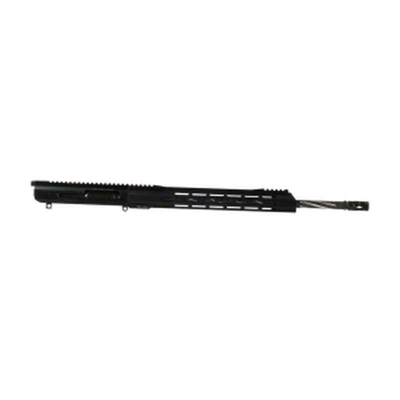 BC-10 | .308 Right Side Charging Upper | 20" 416R SS Black Nitride Bear Claw Fluted Heavy Barrel | 1:10 Twist | Rifle Length Gas System | 15" MLOK Split Rail | with BCG & Charging Handle