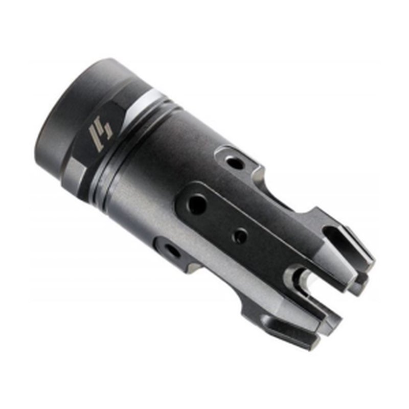 Strike Industries Mini King Comp Muzzle Brake 5.56mm, 1/2-28 Thread, Stainless Nitride
