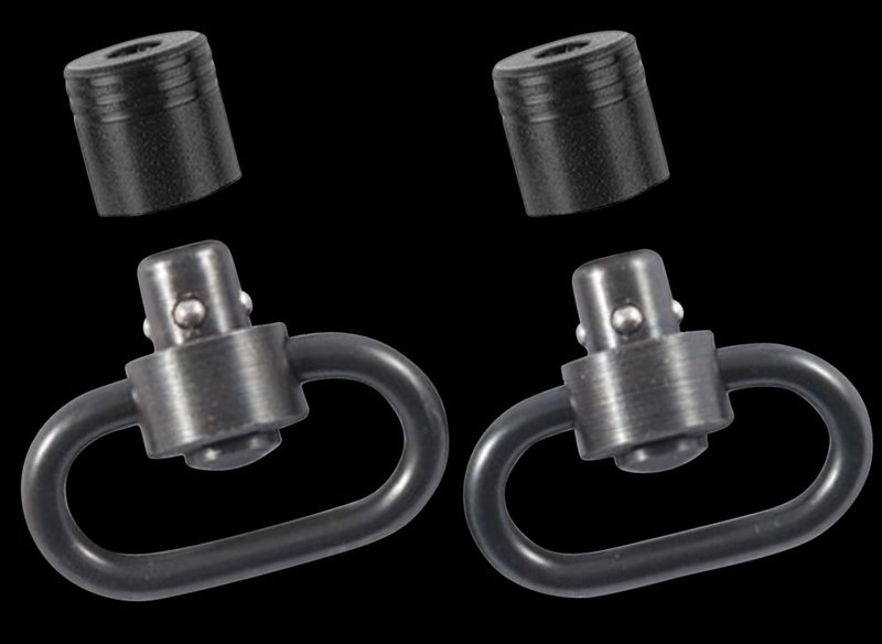 Outdoor Connection Push Button Swivel Set 1-Inch Steel PBS19121