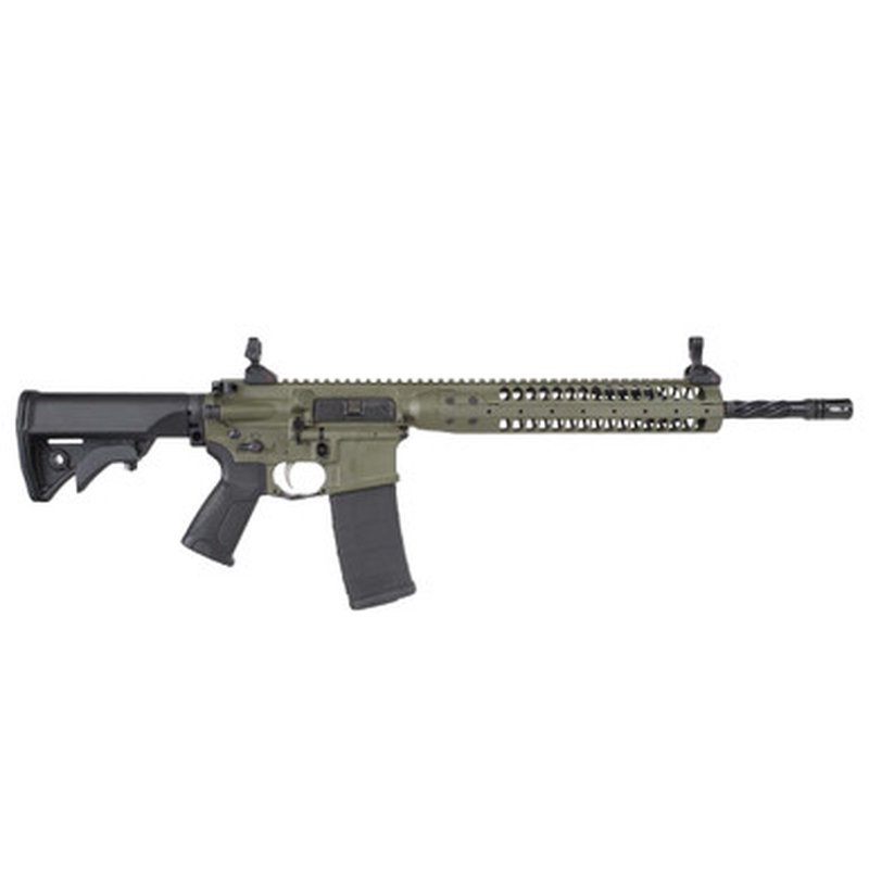 LWRC International LWRC IC-SPR 5.56mm 16\" OD Green Special Purpose Rifle ICR5ODG16SPR