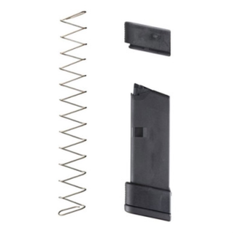 Ghost Inc GHO-43-MINIMED Glock 43 Magazine Extension 9mm Black