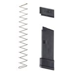 Ghost Inc GHO-43-MINIMED Glock 43 Magazine Extension 9mm Black