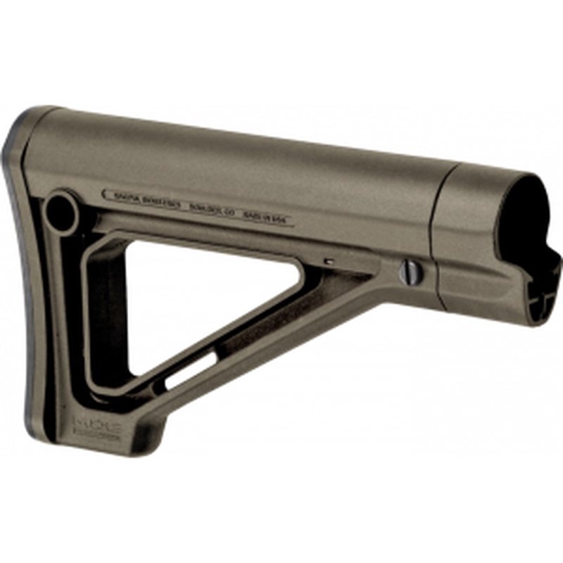 Magpul MAG480-ODG MOE Mil-Spec Fixed AR-15 Reinforced Polymer OD Green