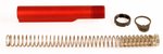 LBE Unlimited Mil-Spec Buffer Tube Kit 6-Position AR-15 Red