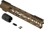 CMMG Mk3 EML 11 Handguard Kit Midnight Bronze