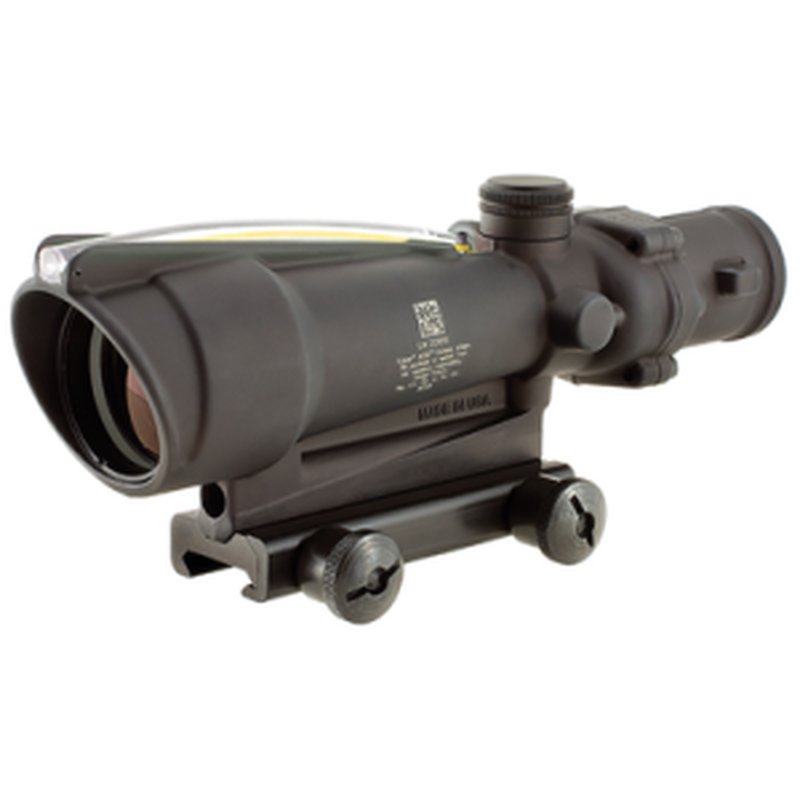 Trijicon ACOG 3.5x 35mm Illuminated Amber Chevron BDC .308/7.62 Reticle
