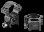 Riton Optics 30mm Scope Rings Matte Black 6061-T6 Aluminum Picatinny/Weaver
