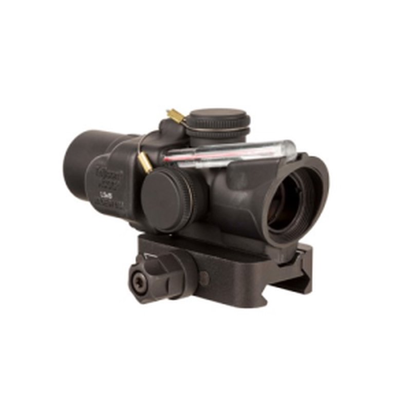 TRIJICON 1.5x16S Compact ACOG Scope Low Dual Illum Red Ring