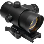 NcStar 1x40 Red Dot Sight with Built-in Red Laser Quick Release Weaver Mount