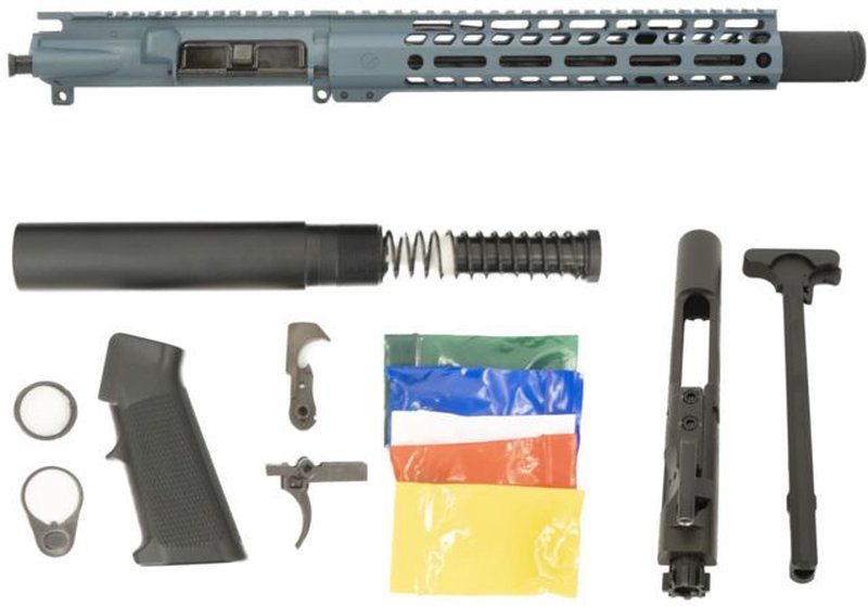 Ghost Firearms Upper Receiver, Pistol Lower Parts Kit, .300 Blackout, 10.5in Pistol, Moly Steel Barrel, 1-8 Twist, M-LOK Free Float Hand Guard