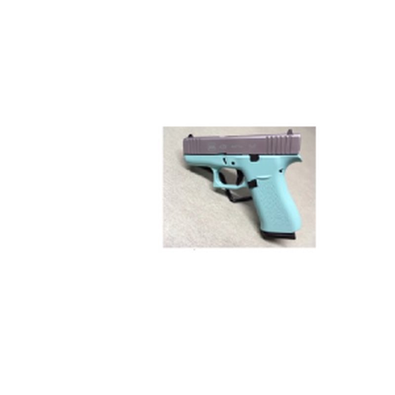 Glock G43X FS Audrey/Silver 9mm Pistol 10rd