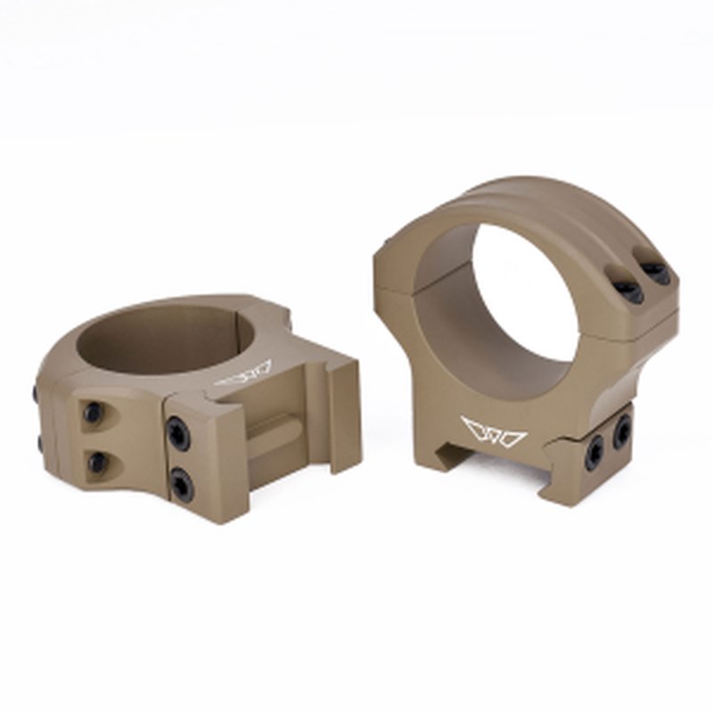 Warne HyperLite 1-Inch High Scope Rings MagnaFusion Alloy Picatinny Weaver 8502DE