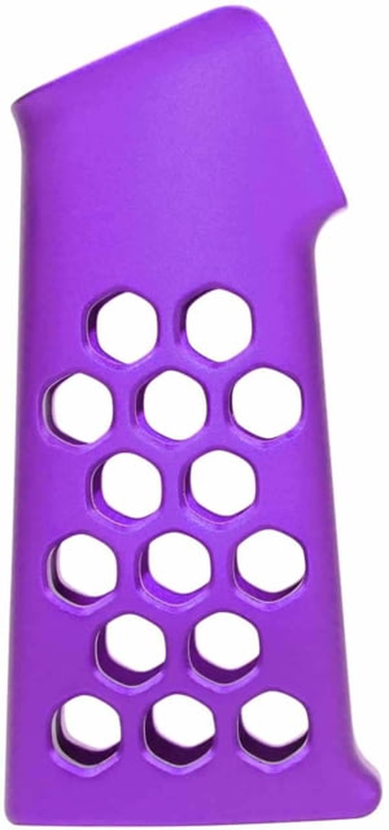 Guntec USA Air Lite Series Skeletonized Aluminum Pistol Grip - Anodized Purple