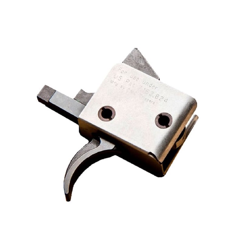 CMC Triggers Duty Patrol Single-Stage Curved Trigger, Matte Black (5.5lb) - 93501