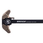 AR10 BREACH® Ambi Charging Handle w/ Small Lever - Black/Kodiak Brown