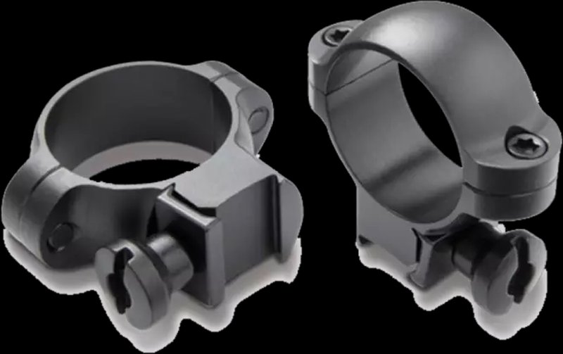 Burris Deluxe Steel .22 Rings 1" Medium Matte