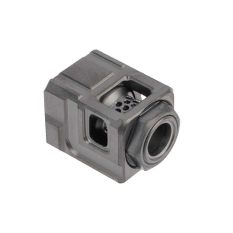 CGS Group Qube Compensator Black 1/2x28