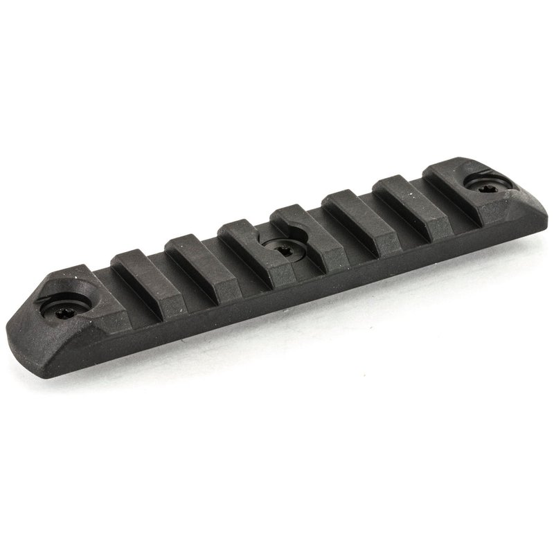 Bravo Company KMR-1913-N4-BLK KeyMod Picatinny Rail Section 4" 7-Slot Polymer Black