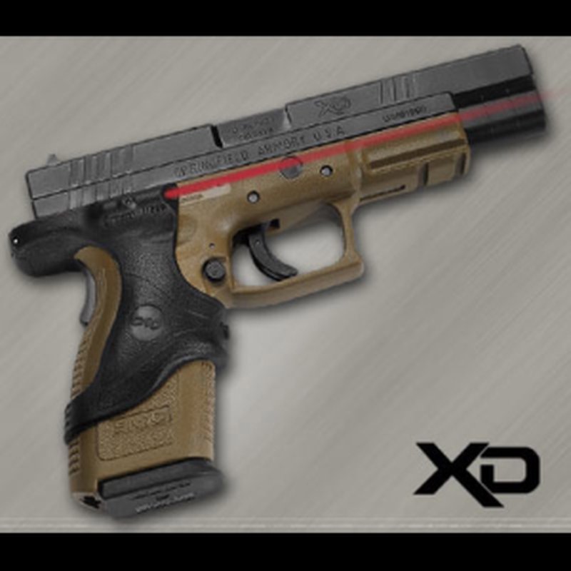 Crimson Trace LG-446 Front Activation Lasergrips for XD9/XD40 Pistols