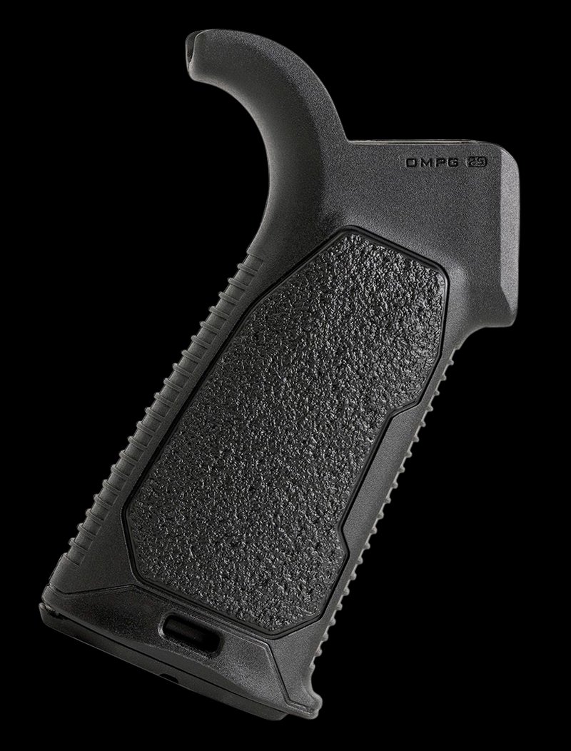 Strike Overmolded AR Enhanced Pistol Grip 20-Degree Black Rubber AR-15/AR-10 AROMPG20