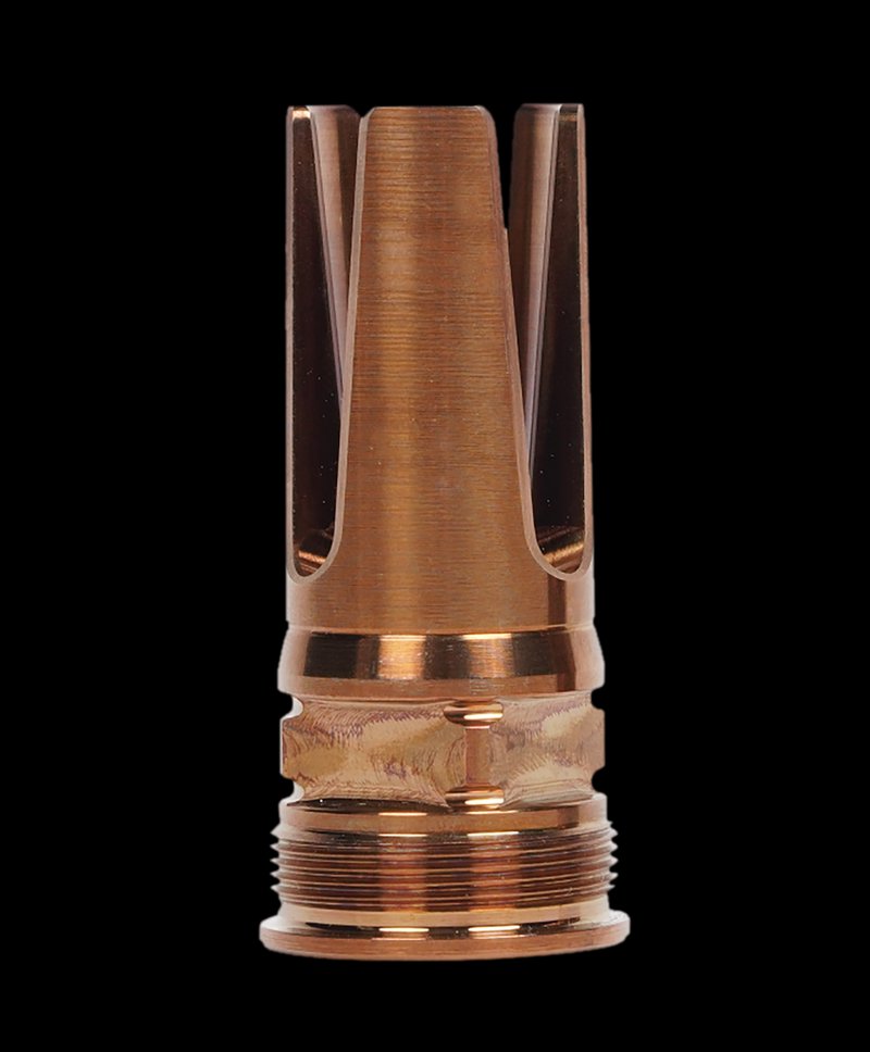 Q LLC 8.6 Blackout Flash Hider 5/8x24 Steel 2.13in OAL