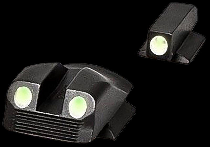 Kimber ML11229 Micro.380/Micro9 Sight Set Tritium Night Sights Green Black Outline