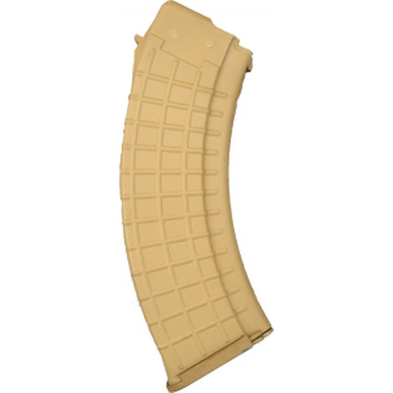 ProMag AK-47 7.62x39mm 30-Rd Tan Polymer Magazine AK-A2