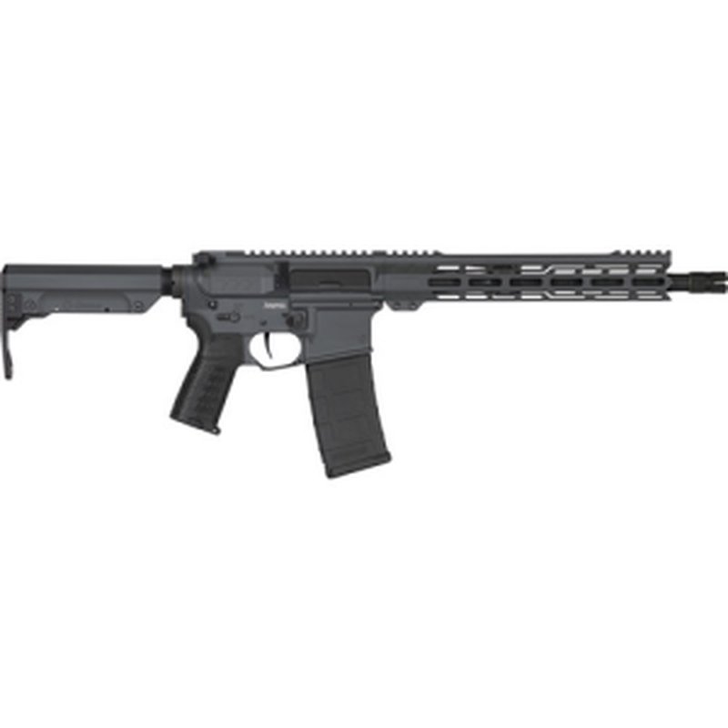CMMG Mk4 Banshee 300 AAC Blackout 12.5 Inch AR-15 Pistol Sniper Grey