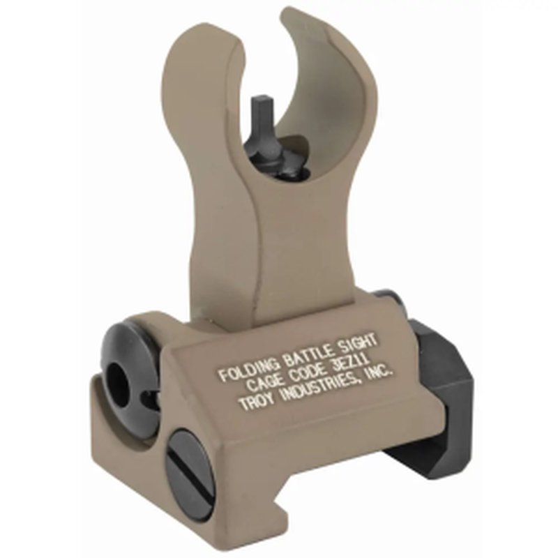 Troy Front Folding BattleSight HK Flat Dark Earth (SSIGFBSFHFT00)