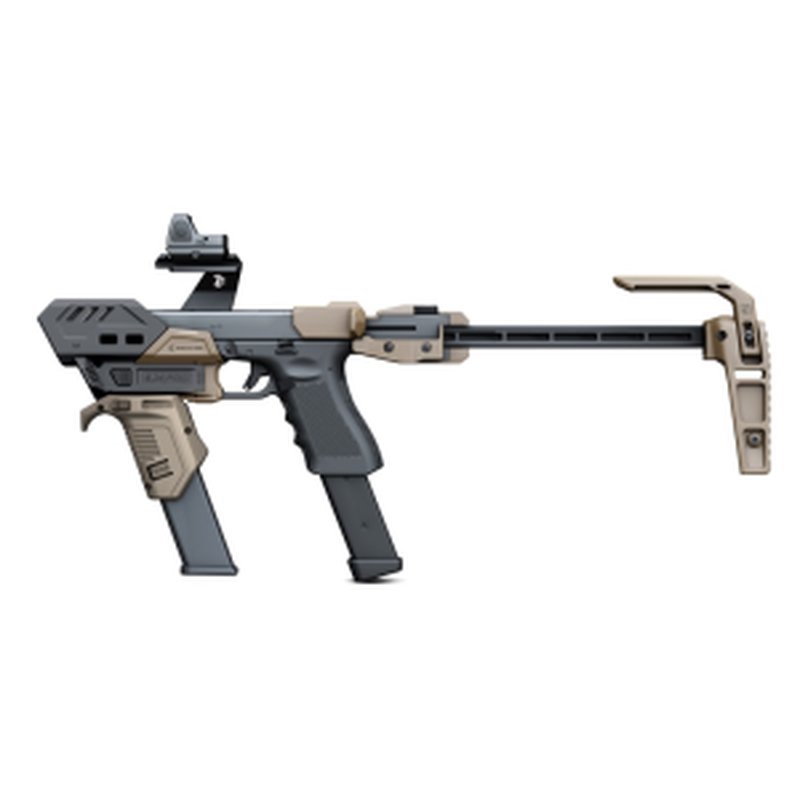 Recover Tactical S-Pro MG Glock conversion kit for pistol stabilizer (Tan)